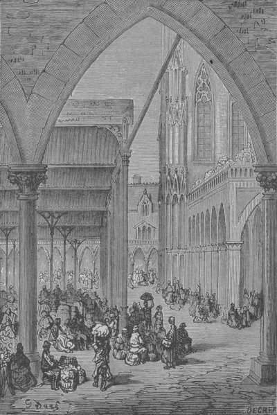 A New Market by Gustave after Dore